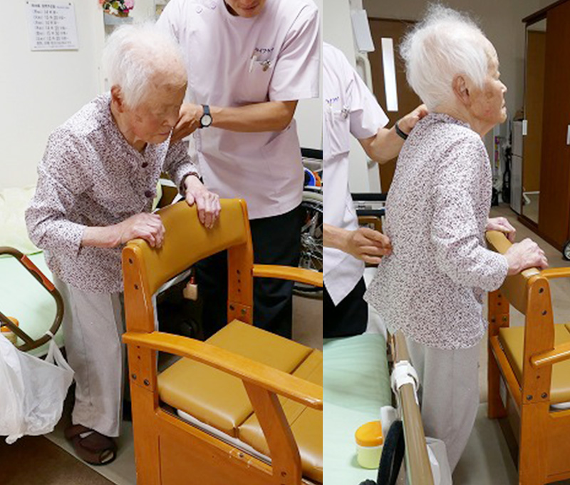 運動できないことによる更なる障害の例